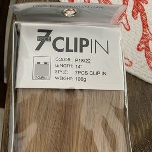 NWT Remy Clip in Hair Extensions